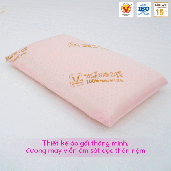 GỐI NẰM OVAL CAO SU THIÊN NHIÊN THẮNG LỢI - Hình ảnh 6