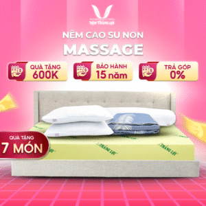 NỆM CAO SU NON MASAGE THẮNG LỢI