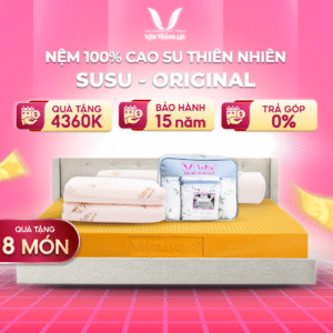 NỆM 100% CAO SU THIÊN NHIÊN THẮNG LỢI SUSU – ORIGINAL