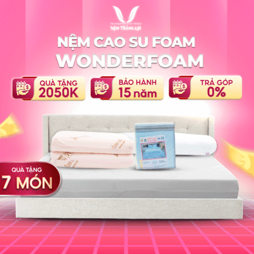 NỆM CAO SU WONDERFOAM THẮNG LỢI