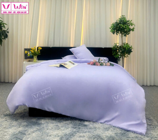 DRAP MỀN 1 MÀU TENCEL LỤA CAO CẤP THẮNG LỢI SUPER WIN - Hình ảnh 3