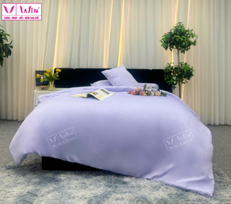 DRAP MỀN 1 MÀU TENCEL LỤA CAO CẤP THẮNG LỢI SUPER WIN - Ảnh 3