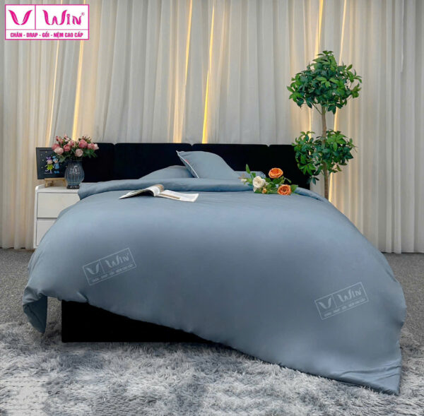 DRAP MỀN 1 MÀU TENCEL LỤA CAO CẤP THẮNG LỢI SUPER WIN - Hình ảnh 8