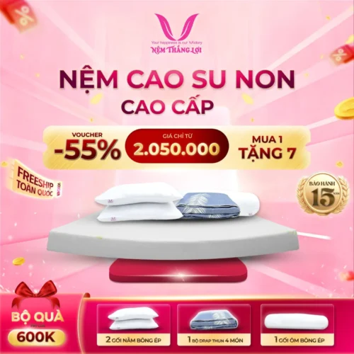 Nệm Cao Su Non Cao Cấp