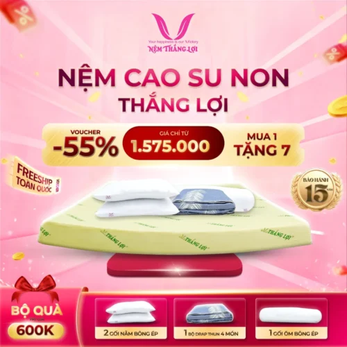 Nệm Cao Su Non Thắng Lợi