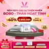 Nệm Cao Su Thiên Nhiên BoBo Than Hoạt Tính