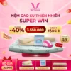 Nệm Cao Su Thiên Nhiên Super Win