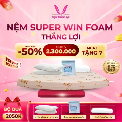 Nệm Super Win Foam Thắng Lợi