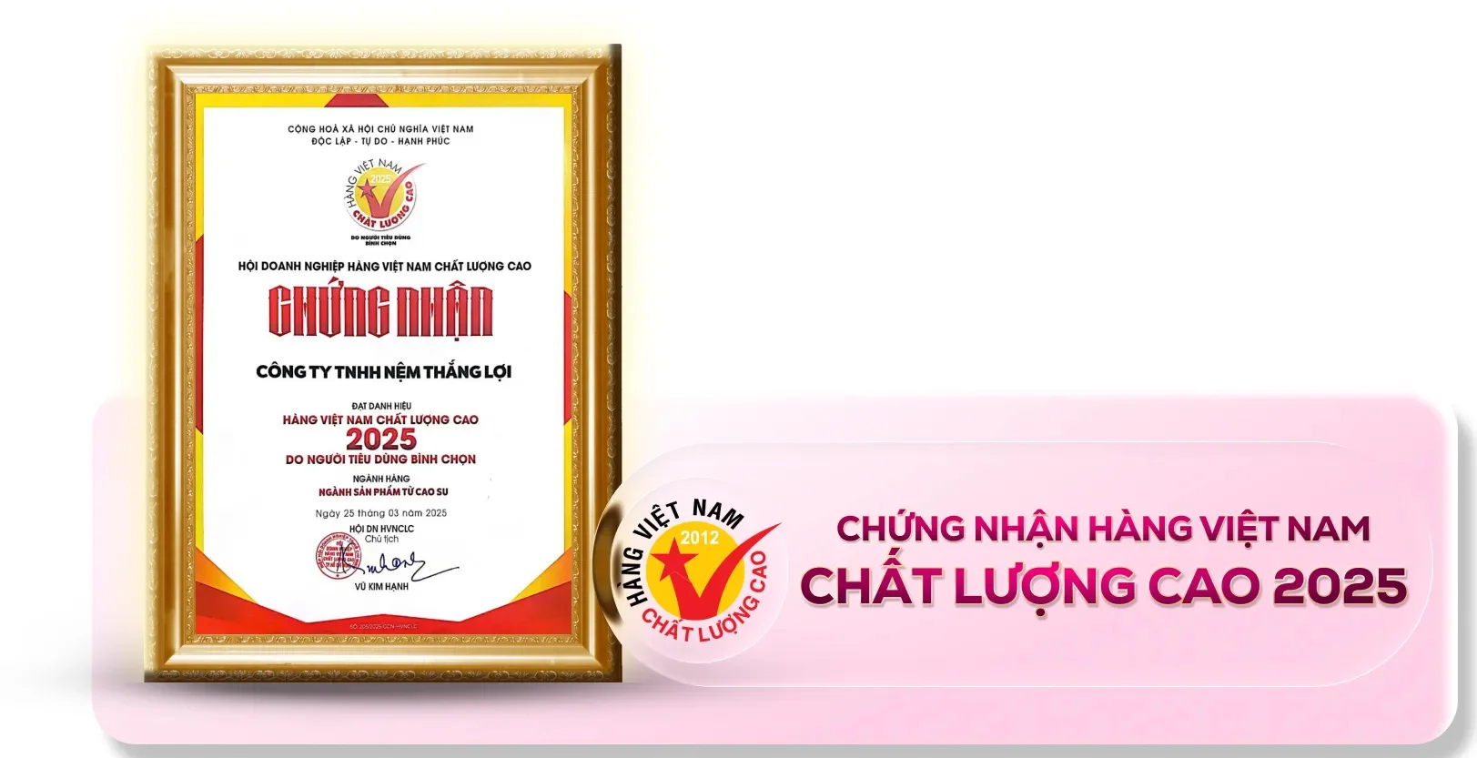 Chứng nhận 1